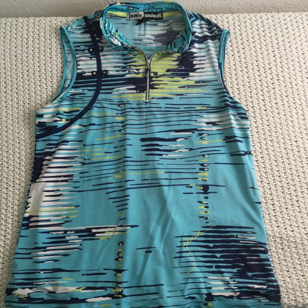 JAMIE SADOCK MULI COLOR ACTIVEWEAR TANK SIZE MEDIUM